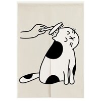 Cửa Nhật Bản Noren Cửa Polyester Hoạt Hình Phong Thủy Nhà Bếp Phòng Ngủ Nhà Hàng Trang Trí Lối Vào Rèm Tùy Chỉnh