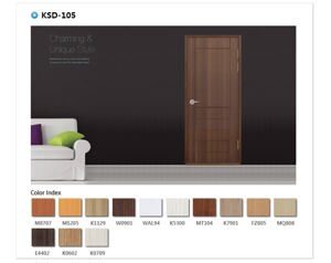 Cửa nhựa giả gỗ ABS Hàn Quốc KOS 105