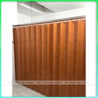 Cửa Nhựa Xếp Nhà Tắm 1x1.8m Loại Tốt, Cửa Nhựa Toilet Dày, Siêu Bền