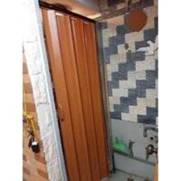 Cửa nhựa xếp nhà tắm kích thước 80x1m8 70x1m8