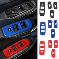 Cửa Ô Tô Kính Nâng Nút Khung Trang Trí Dán Phù Hợp Với Xe Ford Ranger Wildtrak 2015-2022 Phụ Kiện Nội Thất Ô Tô