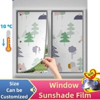 Cửa Sổ Chống Nắng Phim Cách Nhiệt Lá Nhôm Ban Công Miếng Dán Tấm Che Nắng Hộ Gia Đình Tự Dính Chống Nắng Phòng Kính Tấm Che Dụng Cụ Tiện Dụng cxb