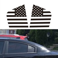 Cửa Sổ Quý Cờ Mỹ Vinyl Decal Dán Phù Hợp Cho Dodge Charger 2011-2022