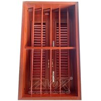 Cửa sổ thép vân gỗ A.CS1.1