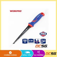 Cưa thạch cao bằng thép Bi-Metal cán nhựa 6in/150mm WORKPRO WP215017 | DCSG