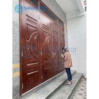 Cửa thép vân gỗ cao cấp Saigondoor