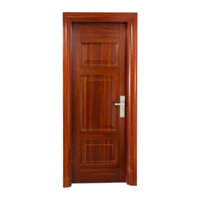 Cửa Thép Vân Gỗ Chống Cháy KVT 06, chống cong vênh mối mọt
