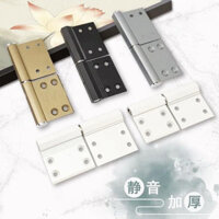 Cửa tối giản Hợp kim nhôm Cửa kính Bản lề cửa phẳng 16 Siêu hẹp Cửa phòng tắm cạnh hẹp Bản lề đa năng