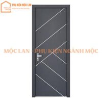 Cửa vuông gỗ nhựa composite nẹp chỉ đồng M29 Dewoo