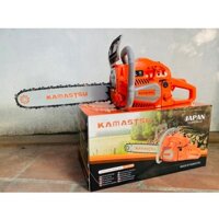 Cưa xích chạy xăng KAMASTSU, công nghệ Nhật Bản, đủ phụ kiện
