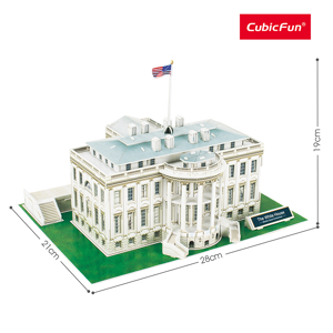 Bộ xếp hình 3D Nhà Trắng The White House Cubic Fun C060H