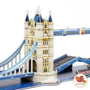 Bộ xếp hình 3D cầu tháp London Cubic Fun MC066H