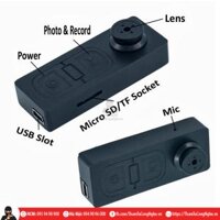 Cúc Áo Camera Ngụy Trang