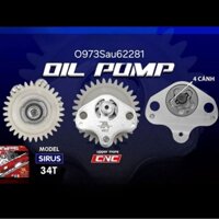 Cục bánh bơm nhớt độ CNC xe SIRIUS, JUPITER.... TA bao mạnh