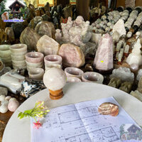 Cục chặn giấy đá canxedon - Mang lại niềm vui và may mắn