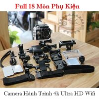 [CỰC CHẤT] camera chống nước- camera hành trình 4k ultra hd wifi