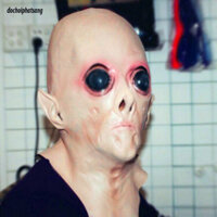 [CỰC CHẤT] Mặt nạ trùm đầu người ngoài hành tinh-Mặt Nạ Hóa Trang Người Ngoài Hành Tinh