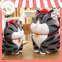 (Cực đại) Gấu bông Mèo Hoàng Thượng Siêu to khổng lồ size 80cm - Đồ chơi quà tặng Hot Trend - Gấu Bông Ami