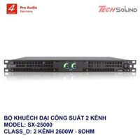 Cục Đẩy 1U 4Acoustic SX25000 (2 Kênh)