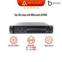 Cục Đẩy 2 Kênh DBAcoustic B2500 Công Suất Khủng 750W Hàng Chính Hãng Bảo Hành 24 Tháng Anh Tài Audio