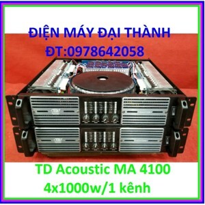 Cục đẩy 4 kênh TD Acoustic MA41000