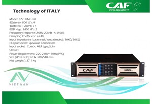 Cục đẩy CAF KING 4.8