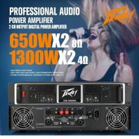 cục đẩy công suất 2 kênh Peavey CS3000 Audio Amplifier Two Channels 8 Ohm 650 Watt H Category Professional Stage Perform