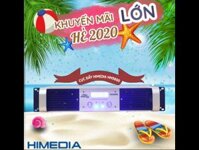 Cục đẩy công suất 2 kênh Himedia HA3800 chính hãng - 380W/ Kênh