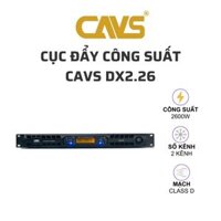 Cục đẩy công suất CAVS DX2.26 (2 kênh, class D, 2600W)