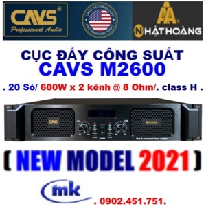 Cục đẩy công suất CAVS M2600