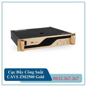 Cục Đẩy Công Suất CAVS ZM2500 Gold