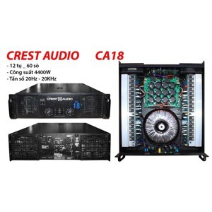 Cục đẩy công suất Crest-audio CA 18