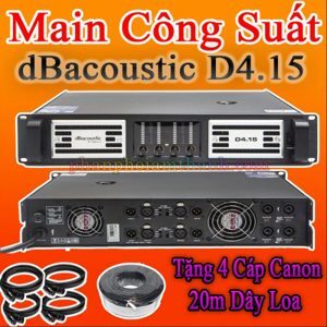 Cục đẩy công suất DBacoustic D4.15