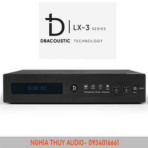Cục đẩy công suất DBacoustic LX-A3