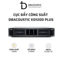 Cục đẩy công suất DBAcoustic KD1200 Plus  (2 kênh, class TD, 1200W/kênh)