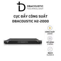 Cục đẩy công suất DBAcoustic H2-2000 (2 kênh, class D, 2000W/kênh)