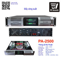 Cục đẩy công suất EV Acoustic PA2500
