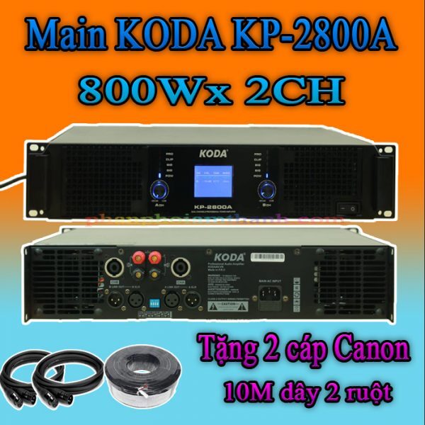 Cục đẩy công suất Koda KP2800A