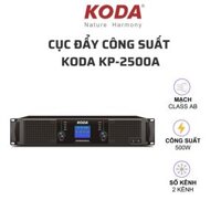 Cục đẩy công suất KODA KP-2500A (CỤC ĐẨY 2 KÊNH 2CH x 500W)