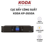 Cục đẩy công suất KODA KP-2650A (CỤC ĐẨY 2 KÊNH 2CH x 650W)