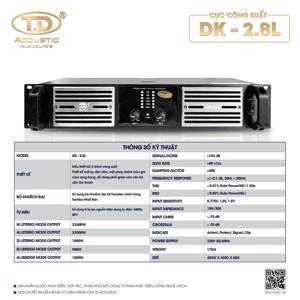Cục đẩy công suất TD Acoustic DK 2.8L
