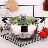 【Cực dày và dung tích lớn】 Nồi nấu phở inox, nồi hầm canh gia đình, nồi nấu phở, nồi nấu sữa, lẩu bếp từ