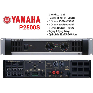 Cục đẩy Yamaha P2500S