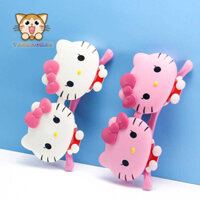 Cực Dễ Phân Thương Hello Kitty Cat Cartoon Ngoài Trời Cô Gái Bé Bảo Vệ Kính Silicone Trẻ