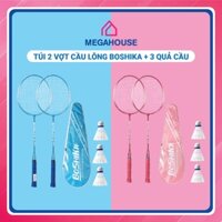 [CỰC HOT] Bộ Vợt cầu lông cao cấp khung carbon tay cầm êm ái chống trượt, tặng kèm 3 quả cầu nhựa và bao đựng tiện dụng