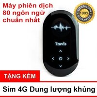 (CỰC HOT) Máy Phiên Dịch Trực Tiếp Travis Dịch 80 Ngôn Ngữ Sang Tiếng Việt Bằng Giọng Nói