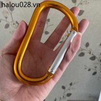 Cực Lớn Quá Khổ Lò Xo Miệng Ngoài Trời Carabiner Kết Nối Vòng Con Lăn Mua Sắm Giày Trượt 13.5CM Móc Có Thể Được Tùy Chỉnh LOGO