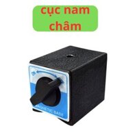 Cục nam châm đế từ có công tắc on of lực hút mạnh, nam châm đế từ , chân đế từ, hàng hút cực mạnh