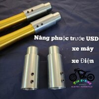 cục nâng phuộc trước usd dành cho xe điện,xe máy,hàng cnc dày dặn,chắc chắn (giá 1 đôi)