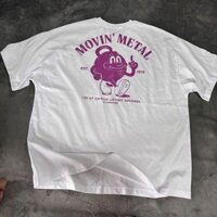 Cực ngắn tay Cotton in hình lưng GYMSHARK